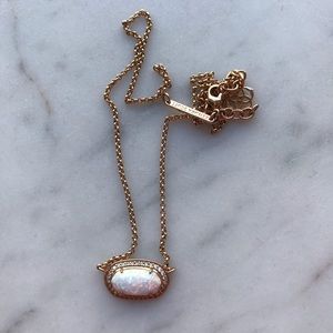 Kendra Scott Eloise rose gold necklace